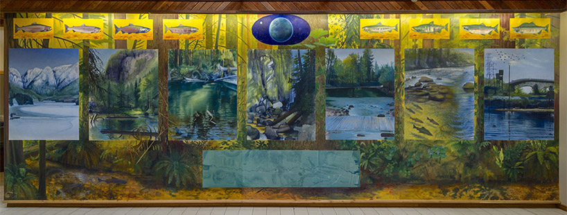 Seymour River Hatchery Mural